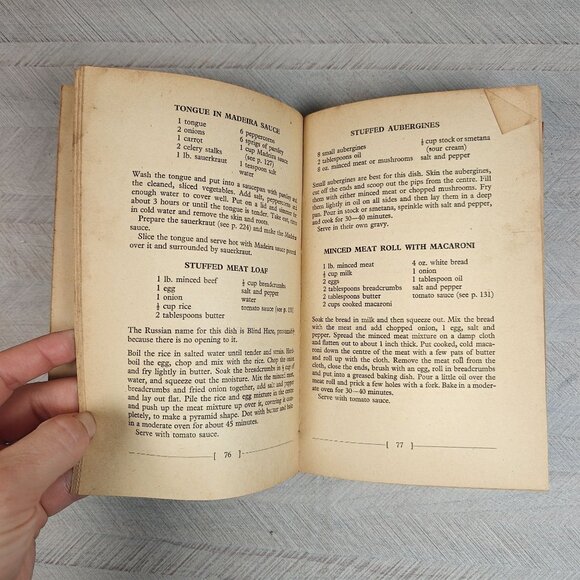 Cooking The Russian Way By Musia Soper 1961 Hardcover - Picture 5 of 10